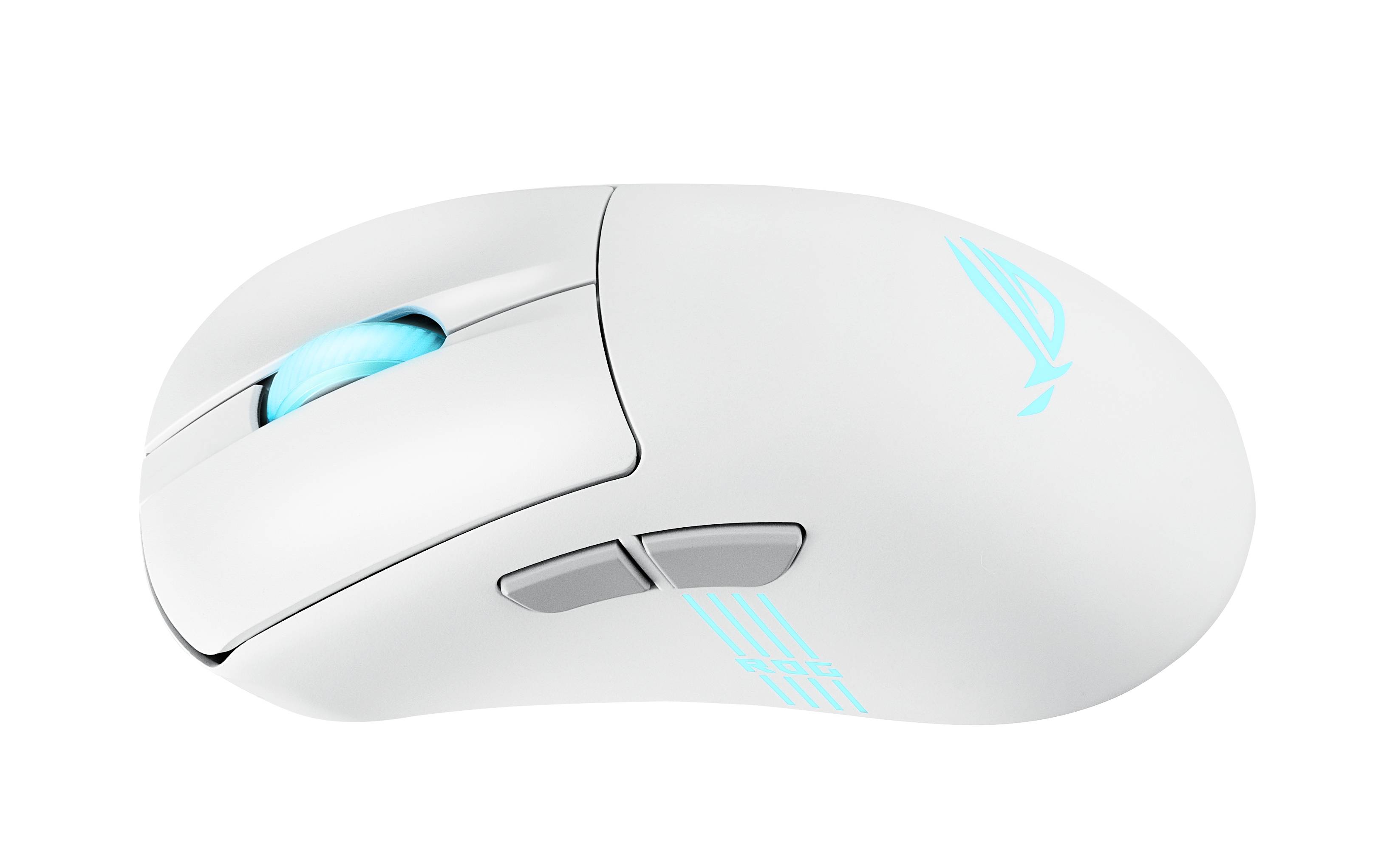 ASUS ROG Keris II Origin WHT muis Gamen Rechtshandig RF Wireless + Bluetooth + USB Type-A Optisch 42000 DPI