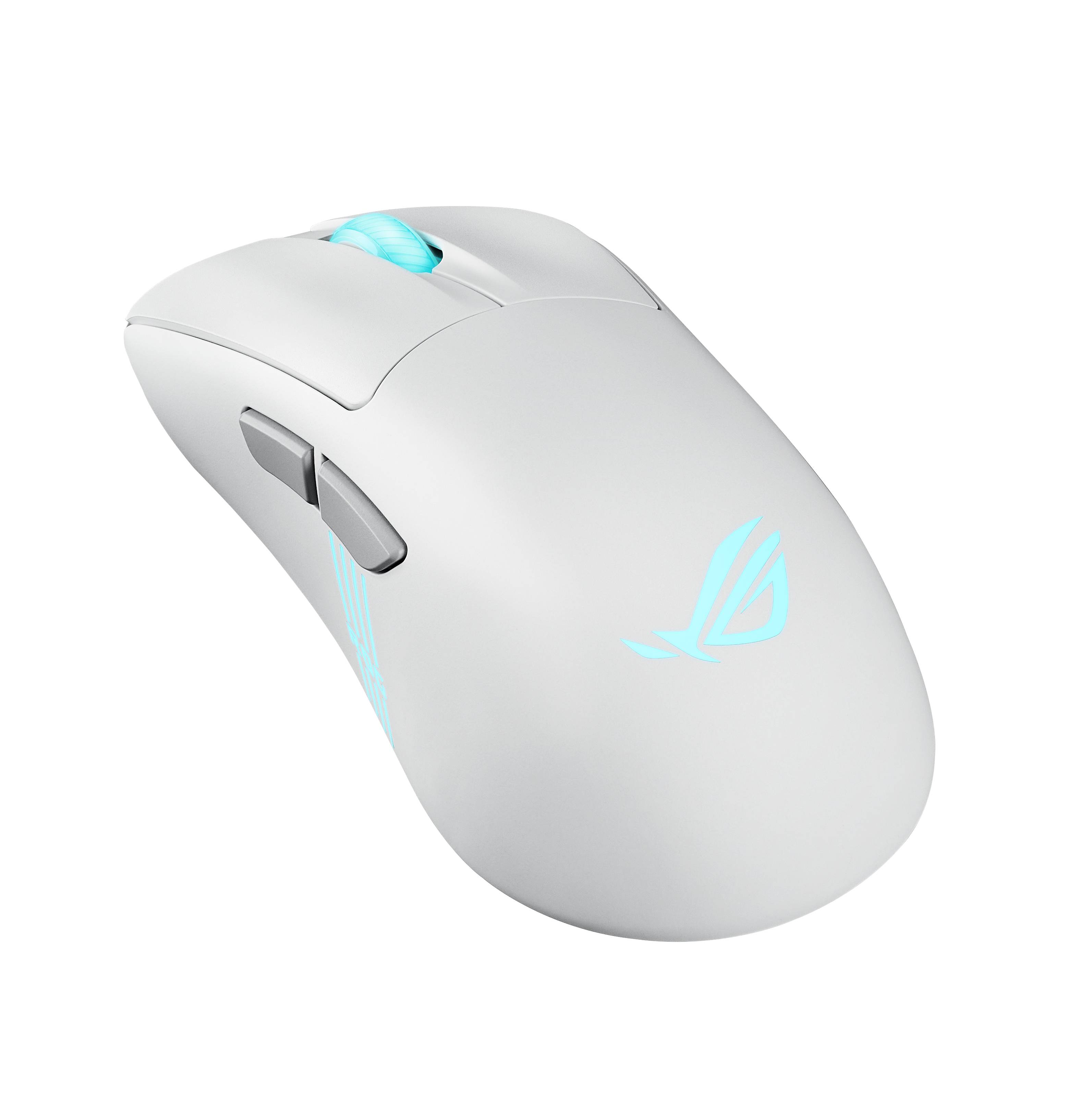 ASUS ROG Keris II Origin WHT muis Gamen Rechtshandig RF Wireless + Bluetooth + USB Type-A Optisch 42000 DPI