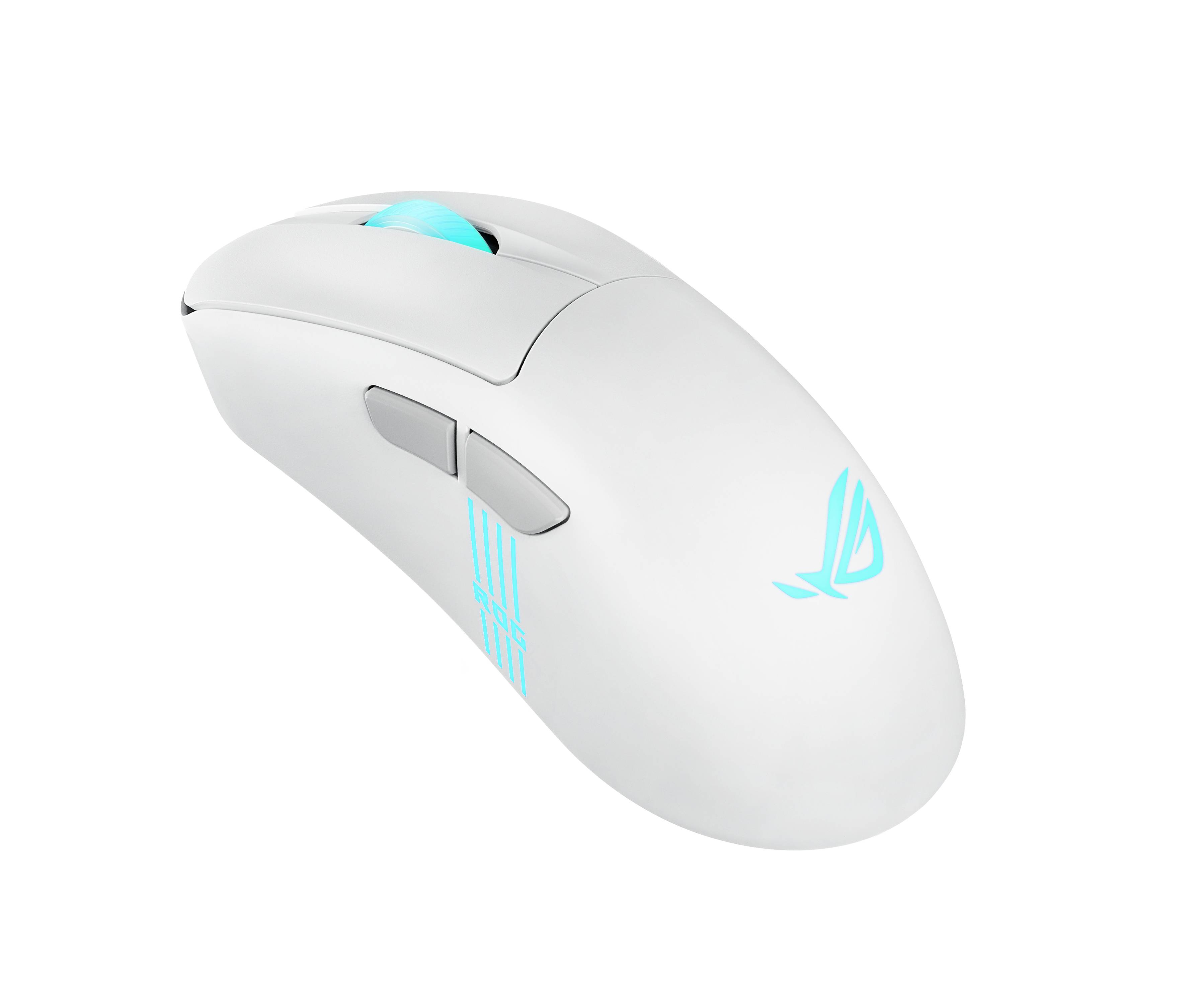 ASUS ROG Keris II Origin WHT muis Gamen Rechtshandig RF Wireless + Bluetooth + USB Type-A Optisch 42000 DPI