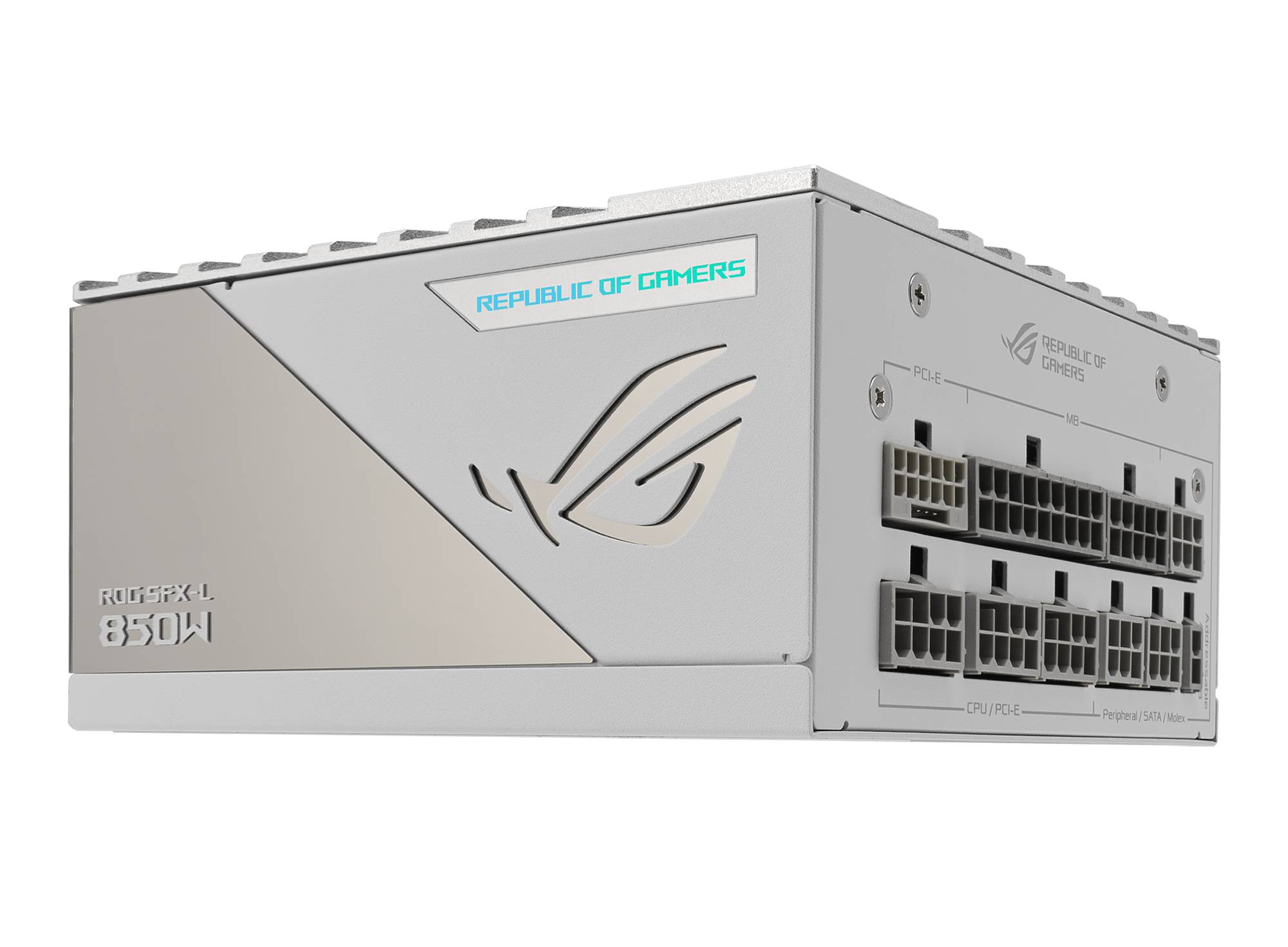 ASUS ROG Loki SFX-L 850W Platinum power supply unit 24-pin ATX Zwart, Zilver