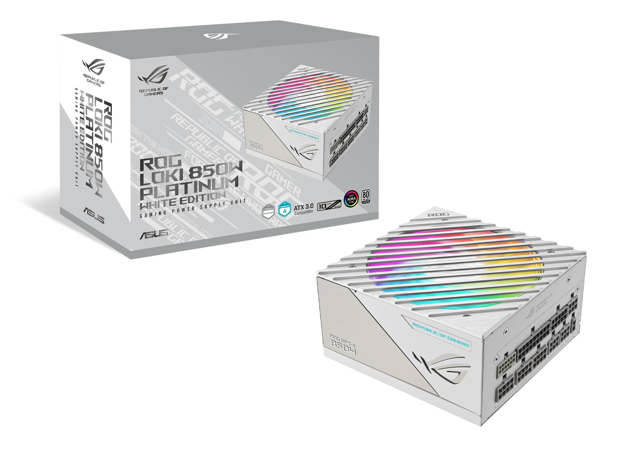 ASUS ROG Loki SFX-L 850W Platinum White power supply unit 24-pin ATX Wit