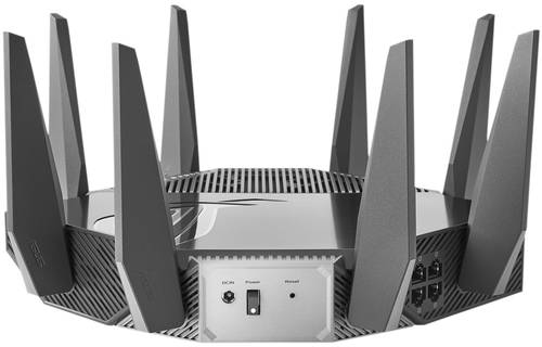 ASUS GT-AXE11000 draadloze router Gigabit Ethernet Tri-band (2,4 GHz / 5 GHz / 6 GHz) Zwart