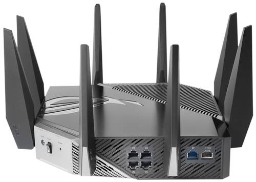 ASUS GT-AXE11000 draadloze router Gigabit Ethernet Tri-band (2,4 GHz / 5 GHz / 6 GHz) Zwart
