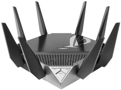 ASUS GT-AXE11000 draadloze router Gigabit Ethernet Tri-band (2,4 GHz / 5 GHz / 6 GHz) Zwart