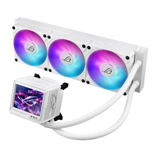 ASUS ROG RYUJIN III 360 ARGB EXTREME WHT Processor Alles-in-één vloeistofkoeler 12 cm Wit 1 stuk(s)
