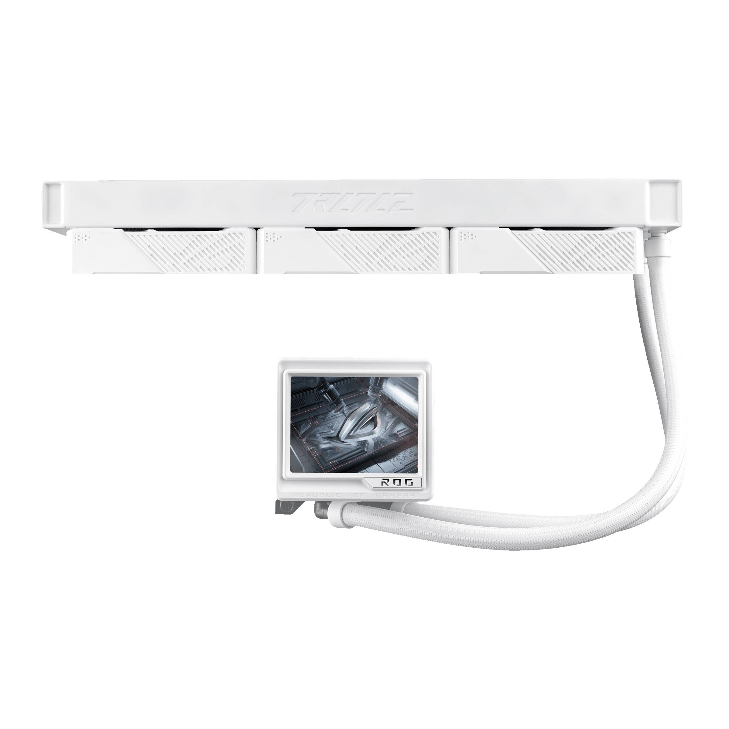 ASUS ROG RYUJIN III 360 ARGB EXTREME WHT Processor Alles-in-één vloeistofkoeler 12 cm Wit 1 stuk(s)