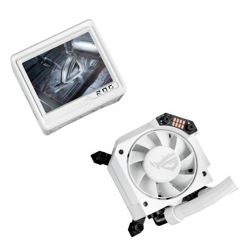 ASUS ROG RYUJIN III 360 ARGB EXTREME WHT Processor Alles-in-één vloeistofkoeler 12 cm Wit 1 stuk(s)