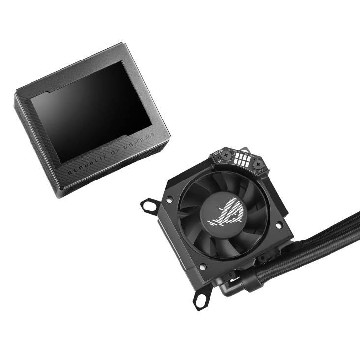 ASUS ROG RYUJIN III 360 Processor Alles-in-één vloeistofkoeler 12 cm Zwart 1 stuk(s)