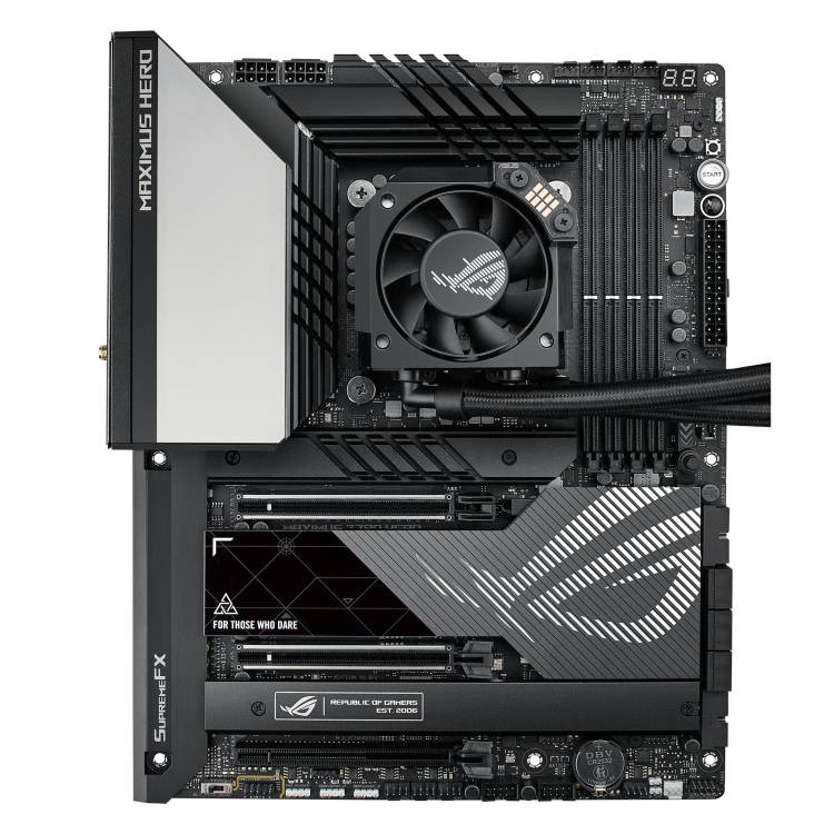 ASUS ROG RYUJIN III 360 Processor Alles-in-één vloeistofkoeler 12 cm Zwart 1 stuk(s)