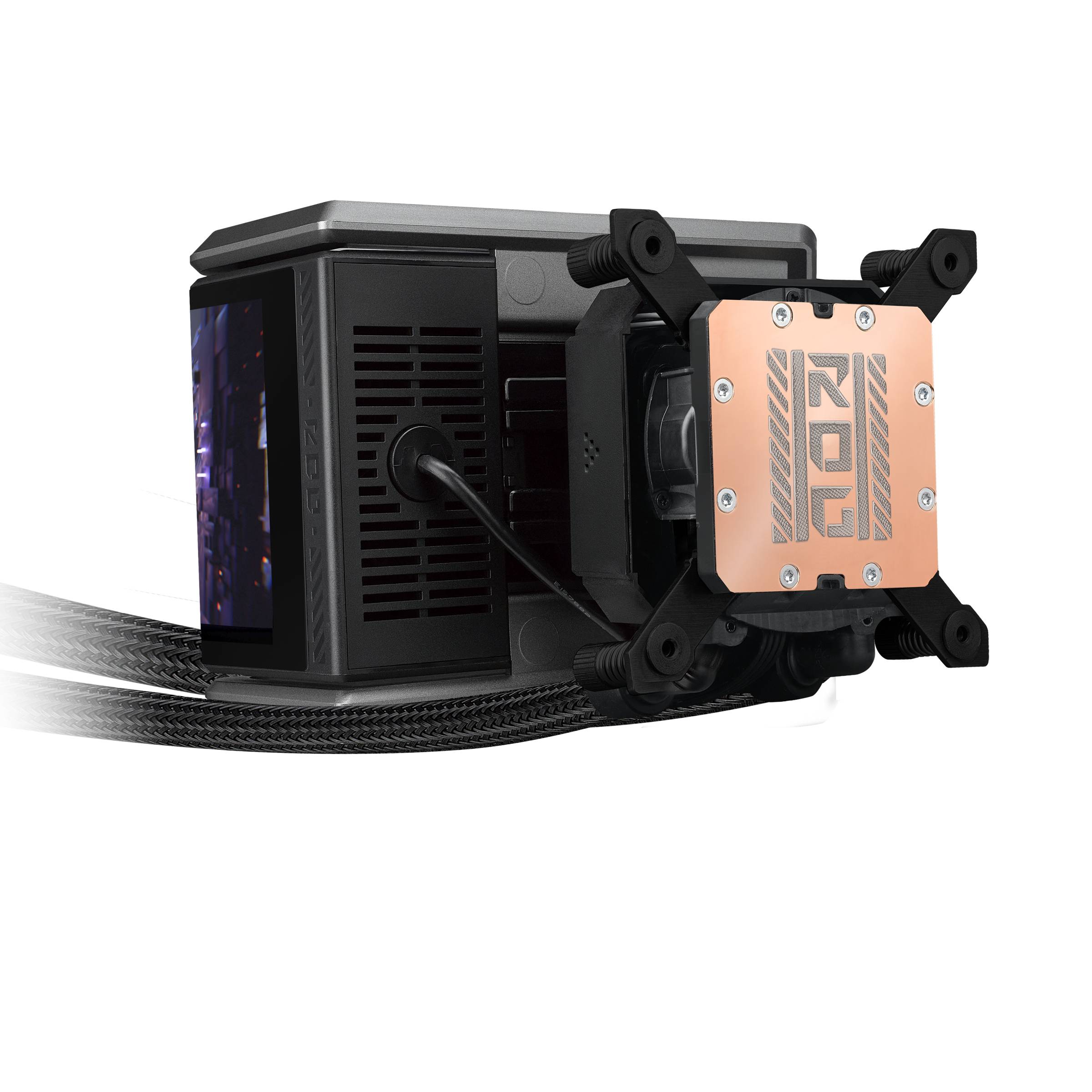 ASUS ROG RYUO IV 360 ARGB Processor Alles-in-één vloeistofkoeler 12 cm Zwart