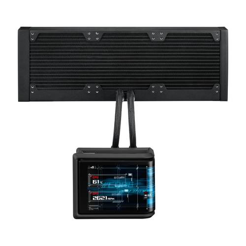 ASUS ROG Ryuo IV SLC 360 ARGB Processor Alles-in-één vloeistofkoeler 12 cm Zwart