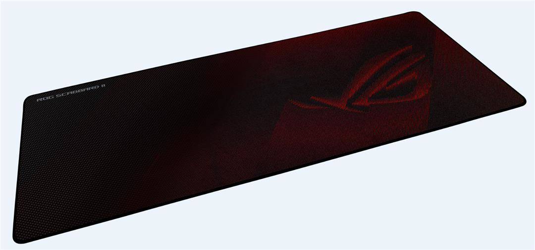ASUS ROG Strix Scabbard II Game-muismat Zwart, Rood