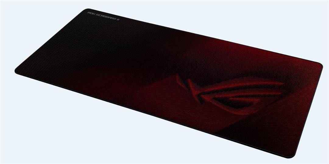 ASUS ROG Strix Scabbard II Game-muismat Zwart, Rood