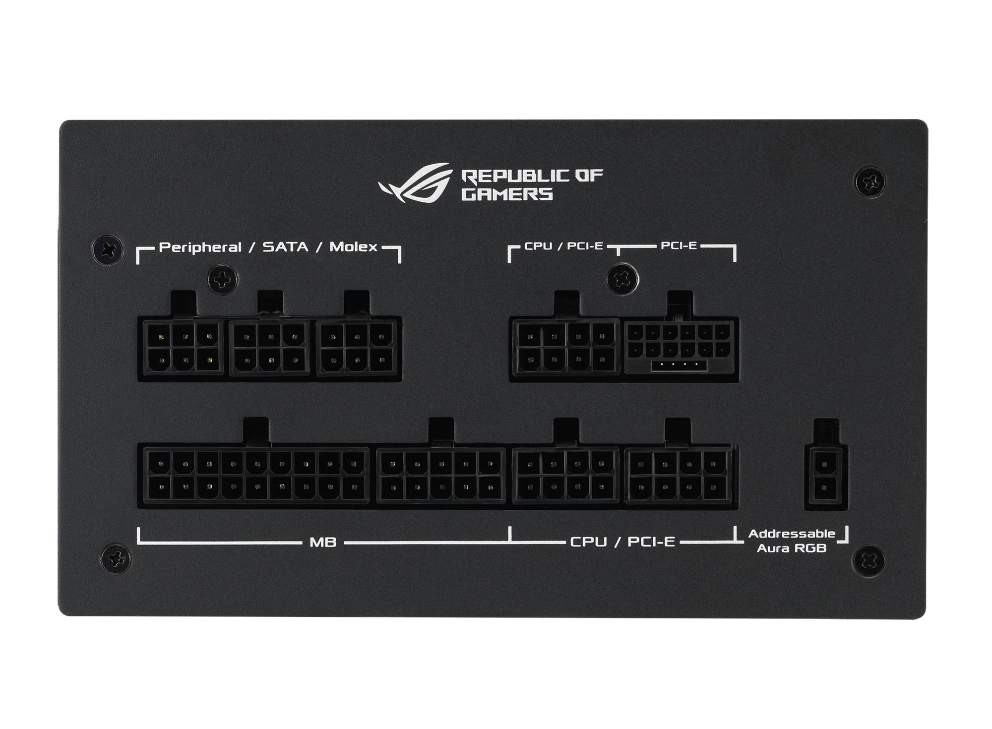 ASUS ROG Strix 750W Gold Aura Edition power supply unit 20+4 pin ATX ATX Zwart
