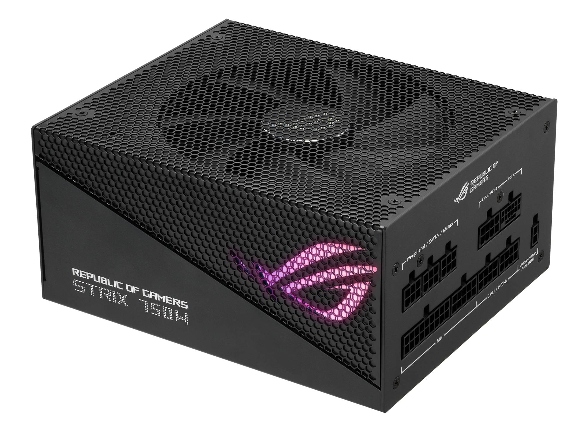 ASUS ROG Strix 750W Gold Aura Edition power supply unit 20+4 pin ATX ATX Zwart