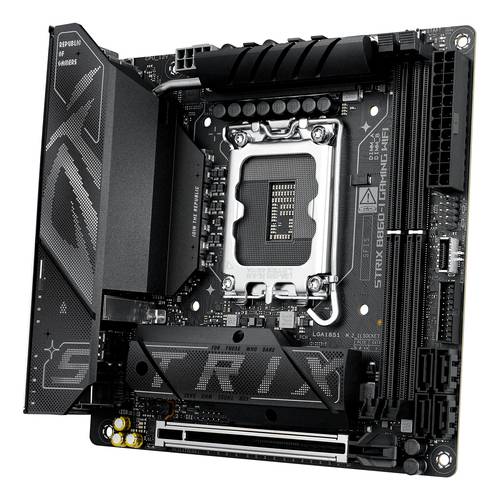 ASUS ROG STRIX B860-I GAMING WIFI Intel B860 LGA 1851 (Socket V1) mini ITX