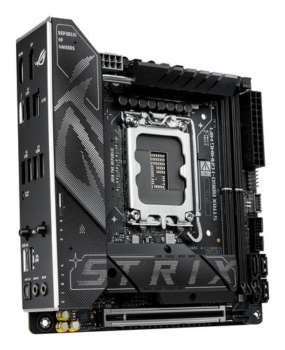 ASUS ROG STRIX B860-I GAMING WIFI Intel B860 LGA 1851 (Socket V1) mini ITX