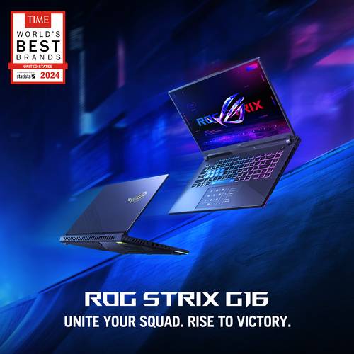 ASUS ROG Strix G16 G614FR-S5013W Copilot+ PC AMD Ryzen™ 9 Laptop 40,6 cm (16") WQXGA 32 GB DDR5-SDRAM 2 TB SSD NVIDIA GeForce RTX 5070 Ti Wi-Fi 6E (802.11ax) Windows 11 Home Nederlands Zwart, Groen, Grijs