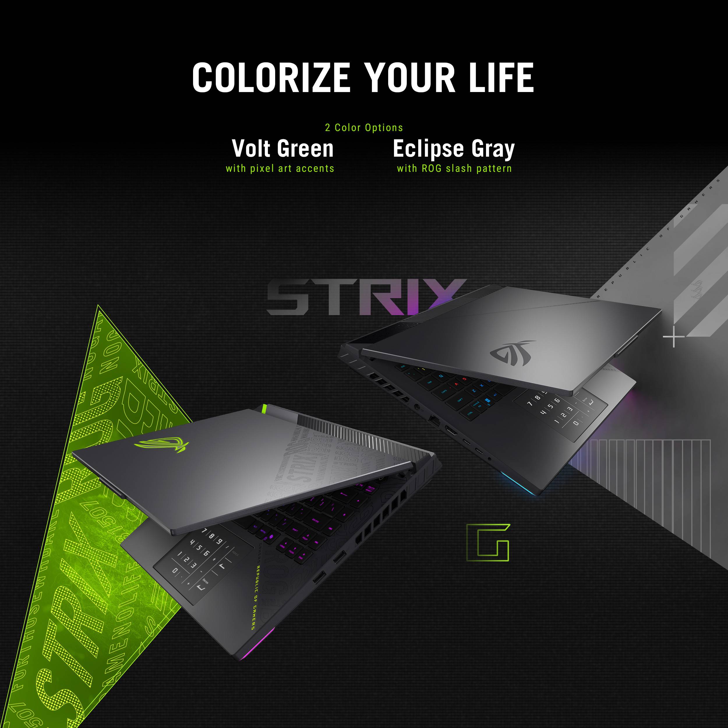 ASUS ROG Strix G16 G614FR-S5013W Copilot+ PC AMD Ryzen™ 9 Laptop 40,6 cm (16") WQXGA 32 GB DDR5-SDRAM 2 TB SSD NVIDIA GeForce RTX 5070 Ti Wi-Fi 6E (802.11ax) Windows 11 Home Nederlands Zwart, Groen, Grijs