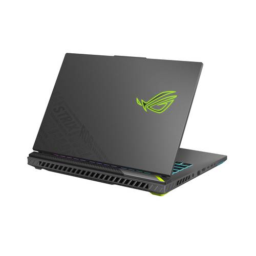 ASUS ROG Strix G16 G614FR-S5013W Copilot+ PC AMD Ryzen™ 9 Laptop 40,6 cm (16") WQXGA 32 GB DDR5-SDRAM 2 TB SSD NVIDIA GeForce RTX 5070 Ti Wi-Fi 6E (802.11ax) Windows 11 Home Nederlands Zwart, Groen, Grijs