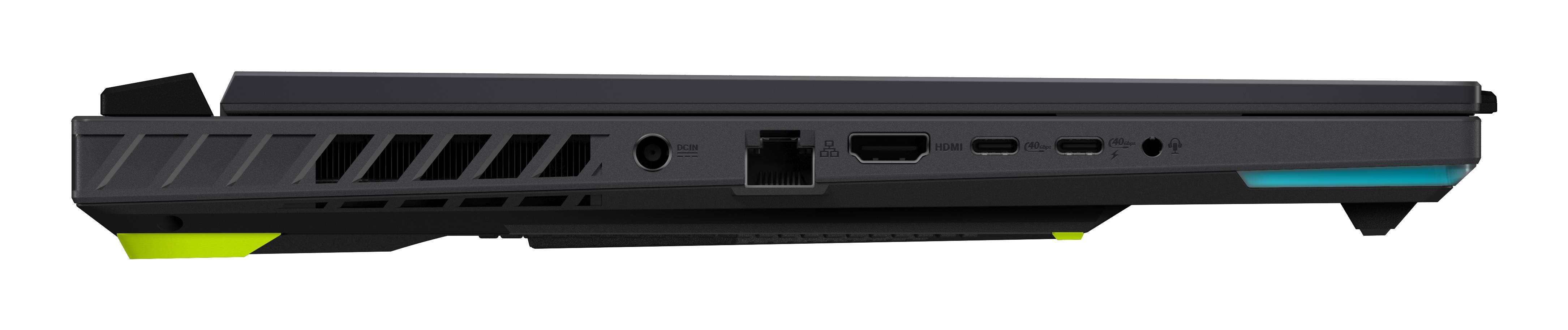 ASUS ROG Strix G16 G614FR-S5013W Copilot+ PC AMD Ryzen™ 9 Laptop 40,6 cm (16") WQXGA 32 GB DDR5-SDRAM 2 TB SSD NVIDIA GeForce RTX 5070 Ti Wi-Fi 6E (802.11ax) Windows 11 Home Nederlands Zwart, Groen, Grijs