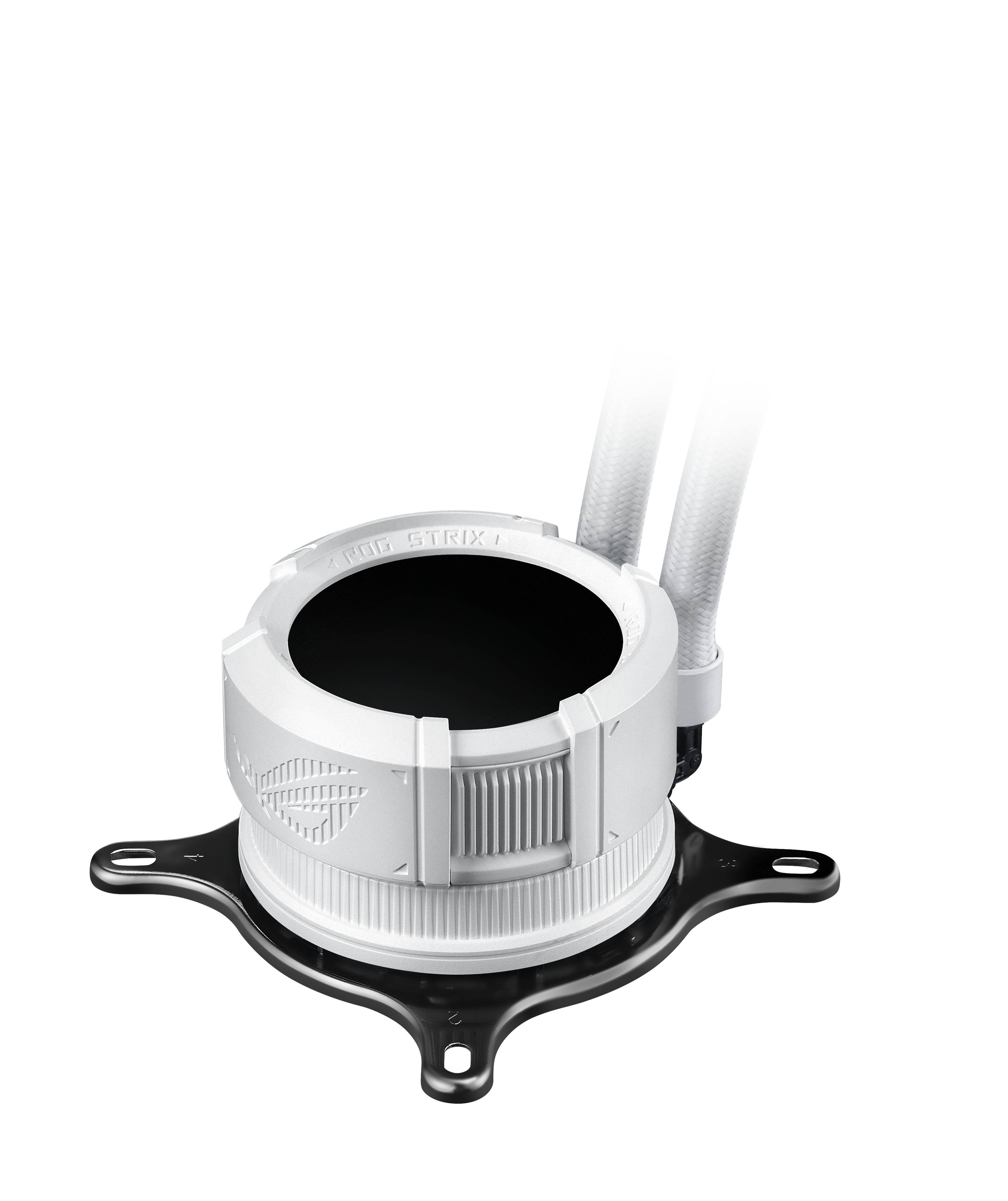 ASUS ROG Strix LC III 360 ARGB White Edition Processor Alles-in-één vloeistofkoeler 12 cm Wit