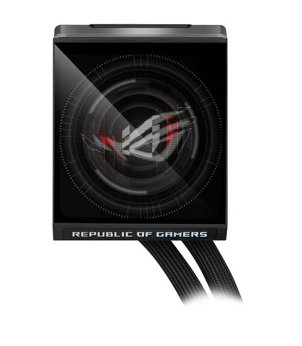 ASUS ROG Strix LC IV 360 ARGB LCD Processor Alles-in-één vloeistofkoeler 12 cm Zwart