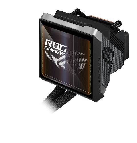 ASUS ROG Strix LC IV 360 ARGB LCD Processor Alles-in-één vloeistofkoeler 12 cm Zwart