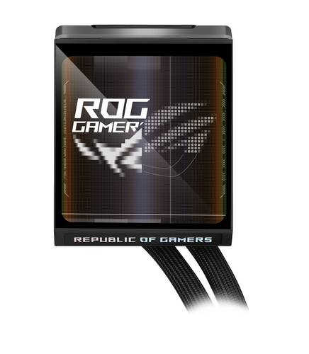 ASUS ROG Strix LC IV 360 ARGB LCD Processor Alles-in-één vloeistofkoeler 12 cm Zwart