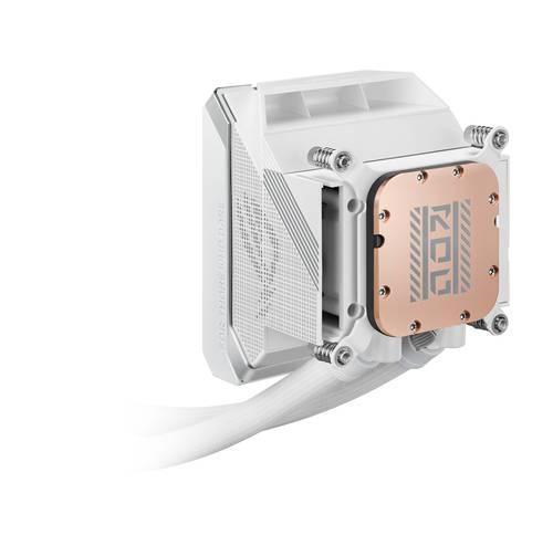 ASUS ROG Strix LC IV 360 ARGB LCD White Edition Processor Kit voor vloeistofkoeling 12 cm Wit