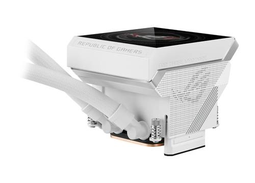 ASUS ROG Strix LC IV 360 ARGB LCD White Edition Processor Kit voor vloeistofkoeling 12 cm Wit