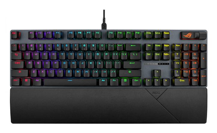 ASUS XA14 ROG STRIX SCOPE II X/NXSWV2/US/PBT toetsenbord Gamen USB Zwart