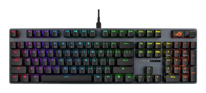 ASUS XA14 ROG STRIX SCOPE II X/NXSWV2/US/PBT toetsenbord Gamen USB Zwart