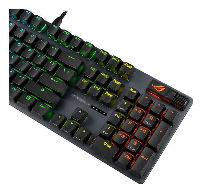 ASUS XA14 ROG STRIX SCOPE II X/NXSWV2/US/PBT toetsenbord Gamen USB Zwart