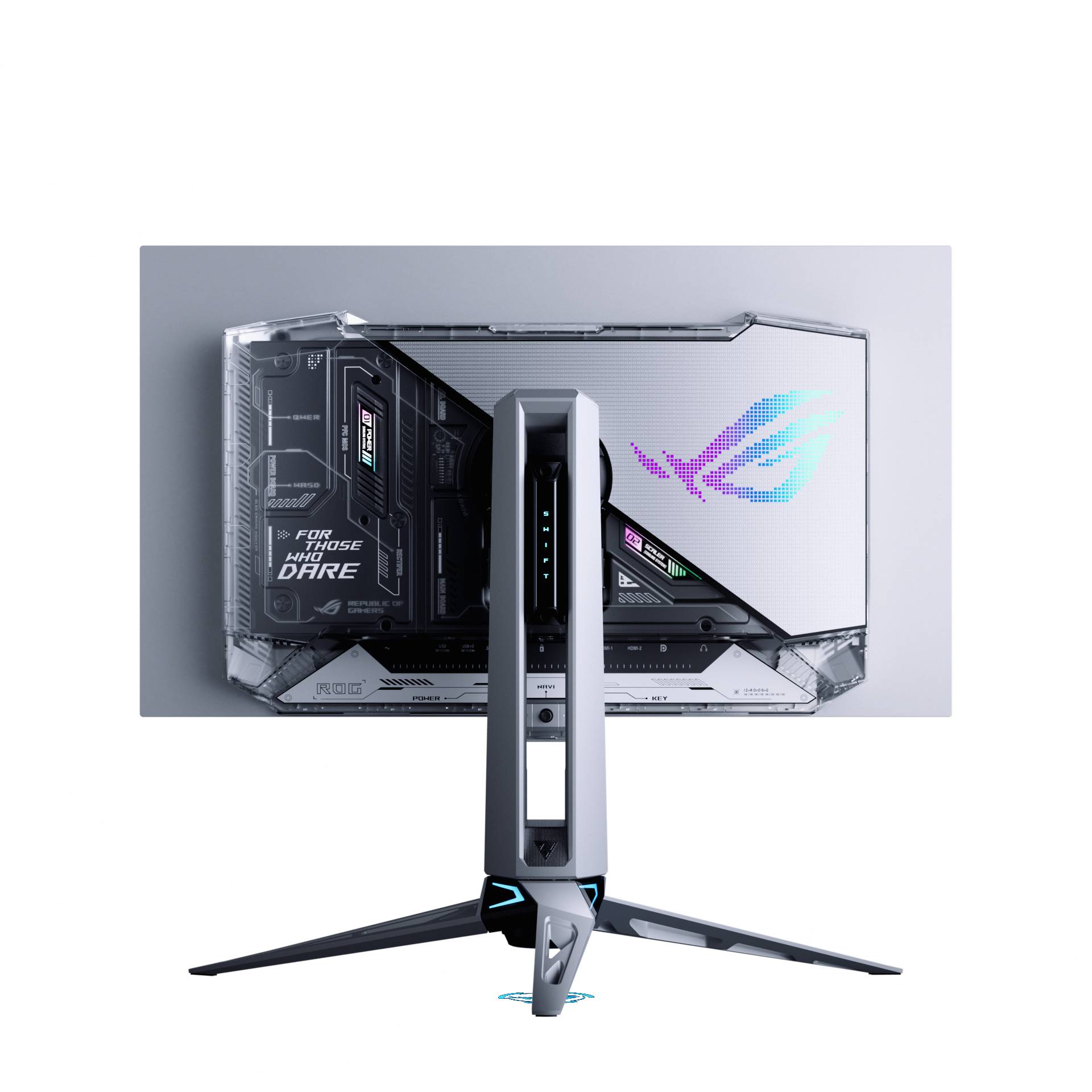 ASUS ROG Swift OLED PG27AQWP-W computer monitor 67,3 cm (26.5") 2560 x 1440 Pixels Quad HD LCD Zilver