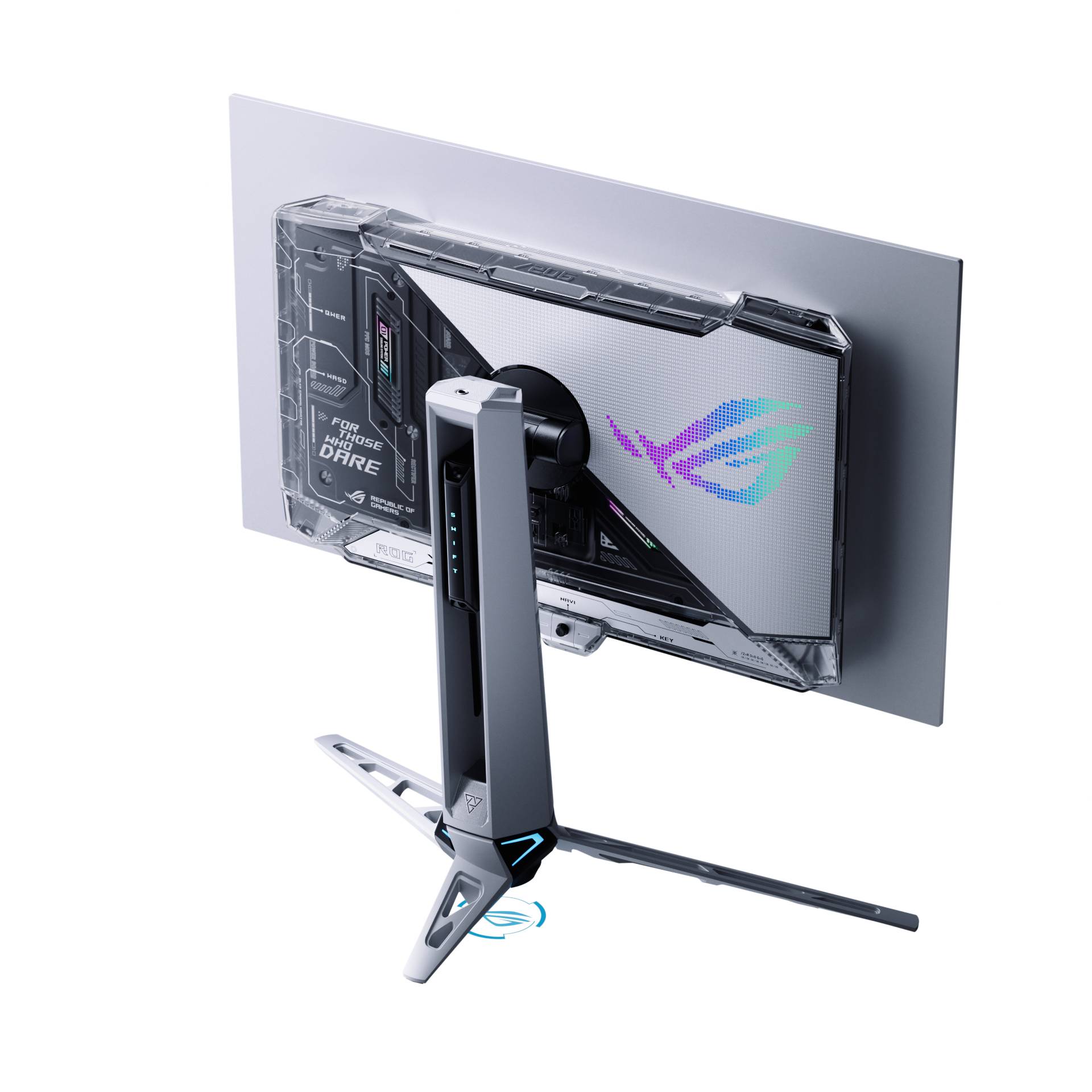 ASUS ROG Swift OLED PG27AQWP-W computer monitor 67,3 cm (26.5") 2560 x 1440 Pixels Quad HD LCD Zilver