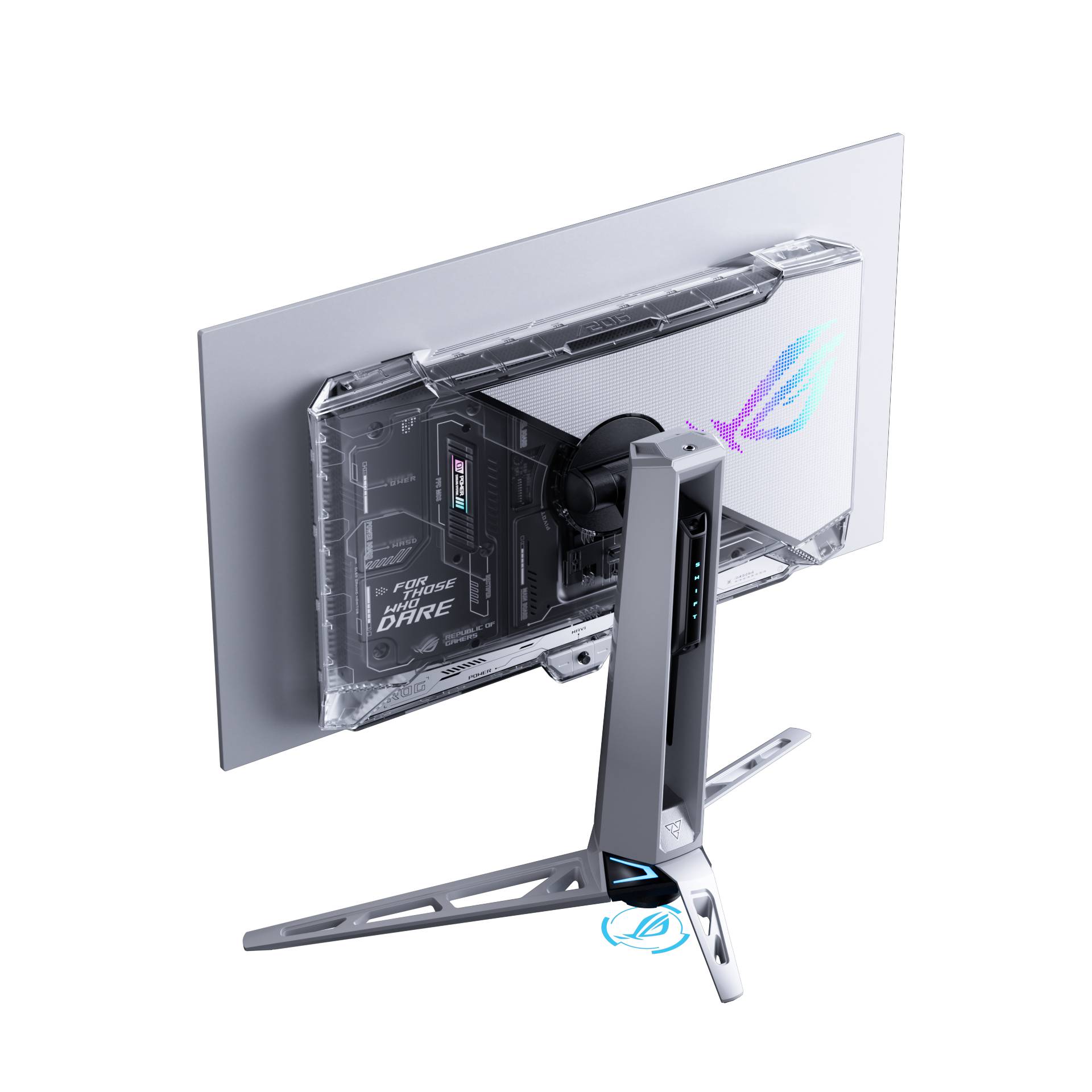 ASUS ROG Swift OLED PG27AQWP-W computer monitor 67,3 cm (26.5") 2560 x 1440 Pixels Quad HD LCD Zilver
