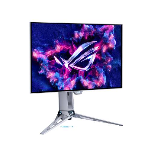 ASUS ROG Swift OLED PG27AQWP-W computer monitor 67,3 cm (26.5") 2560 x 1440 Pixels Quad HD LCD Zilver