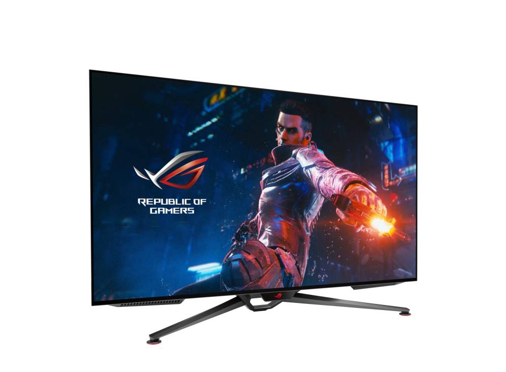 ASUS ROG Swift PG48UQ computer monitor 120,7 cm (47.5") 3840 x 2160 Pixels 4K Ultra HD OLED Zwart