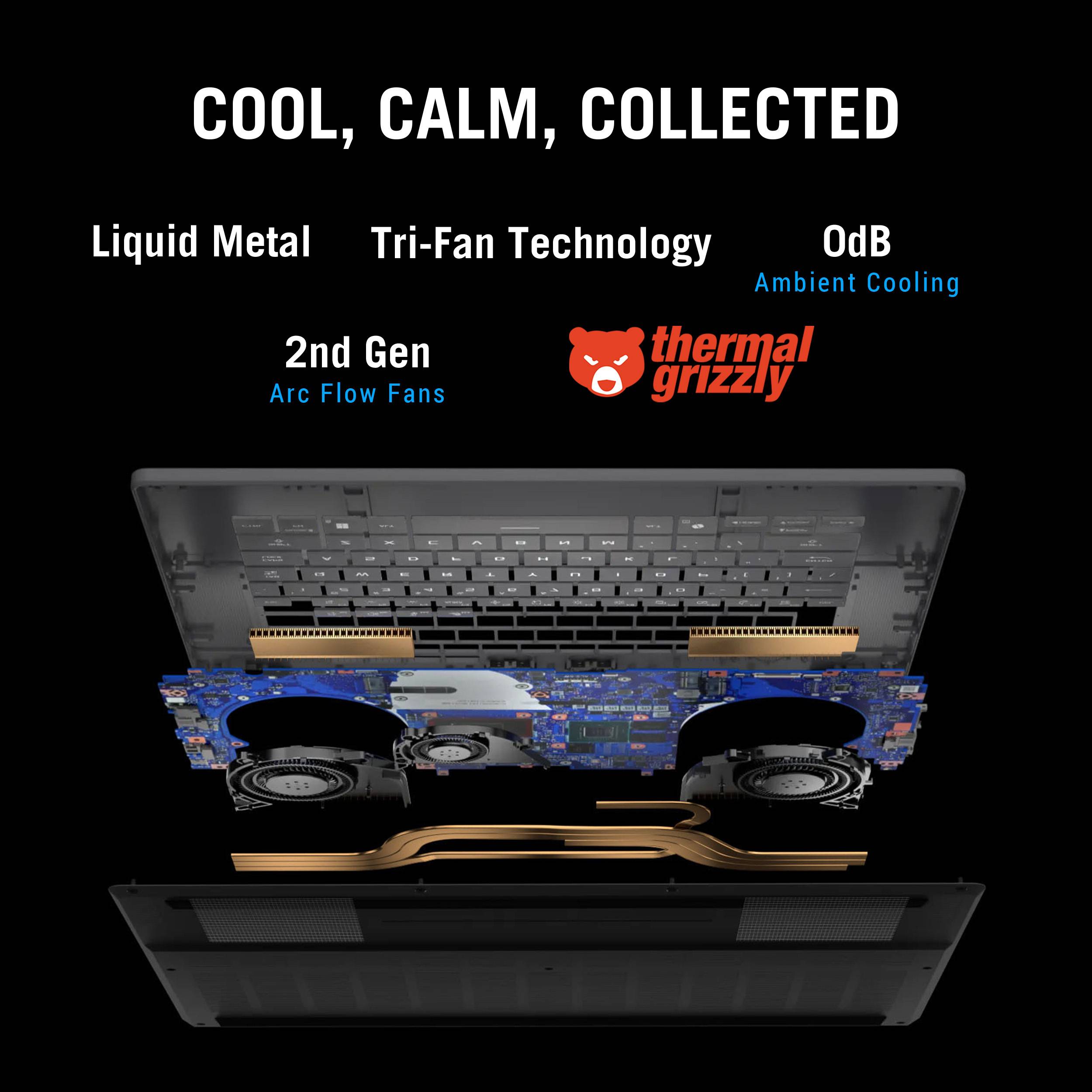 ASUS ROG Zephyrus G16 GU605CW-QR087W Intel Core Ultra 9 285H Laptop 40,6 cm (16") WQXGA 32 GB LPDDR5x-SDRAM 2 TB SSD NVIDIA GeForce RTX 5080 Wi-Fi 7 (802.11be) Windows 11 Home Nederlands Grijs