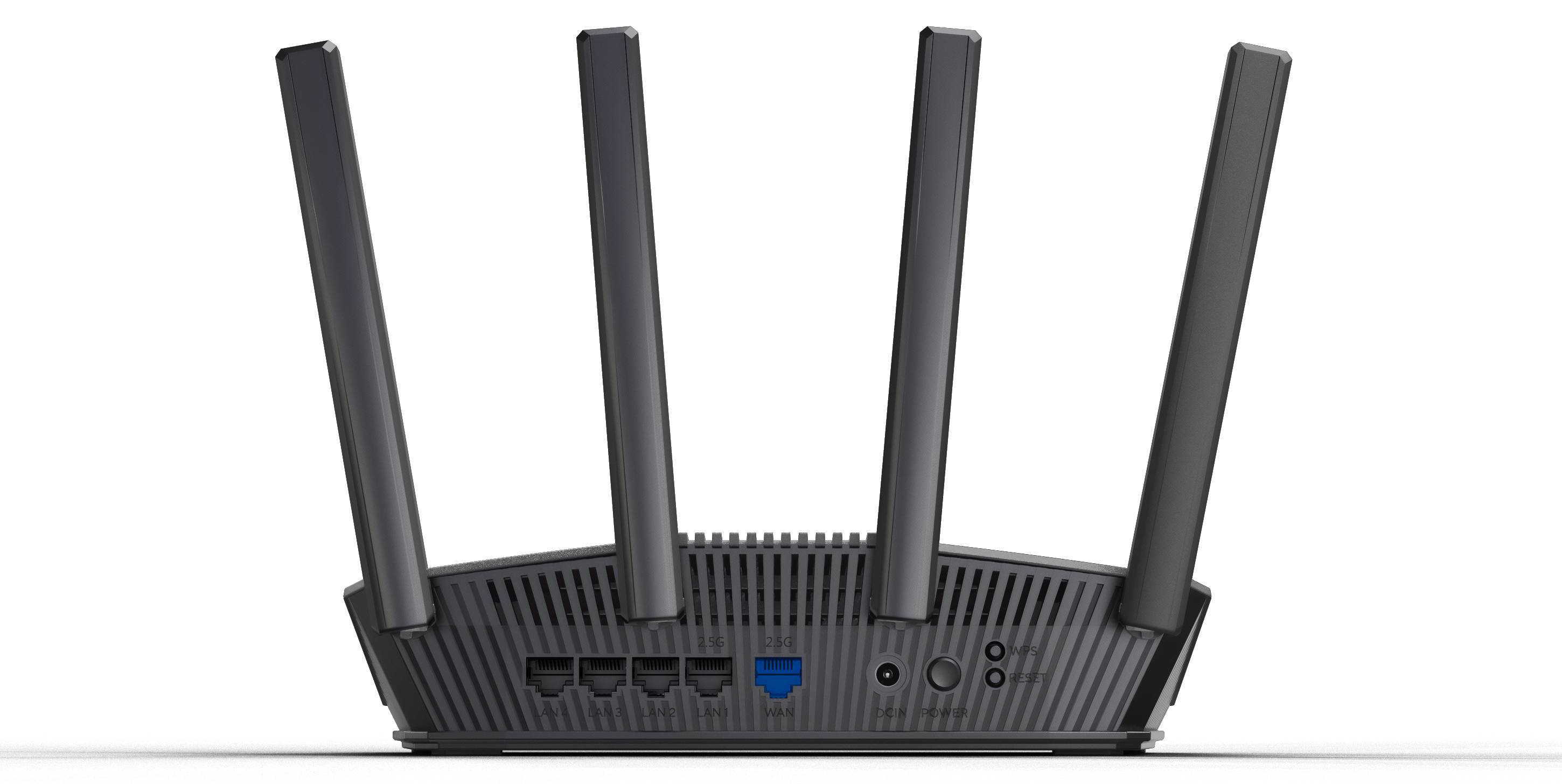 ASUS RT-BE59 BE5000 draadloze router 2.5 Gigabit Ethernet Dual-band (2.4 GHz / 5 GHz) Zwart