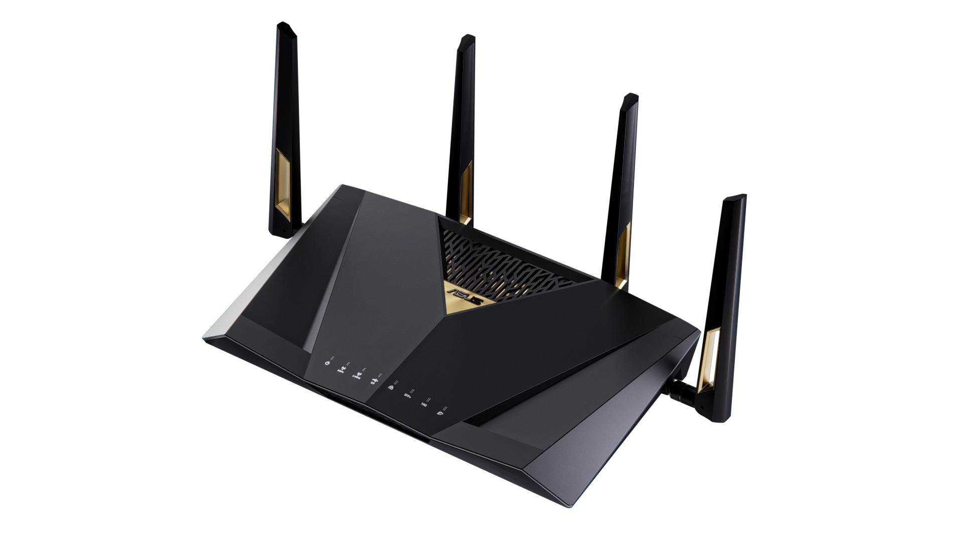 ASUS RT-BE88U draadloze router 10 Gigabit Ethernet Dual-band (2.4 GHz / 5 GHz) Zwart, Grijs
