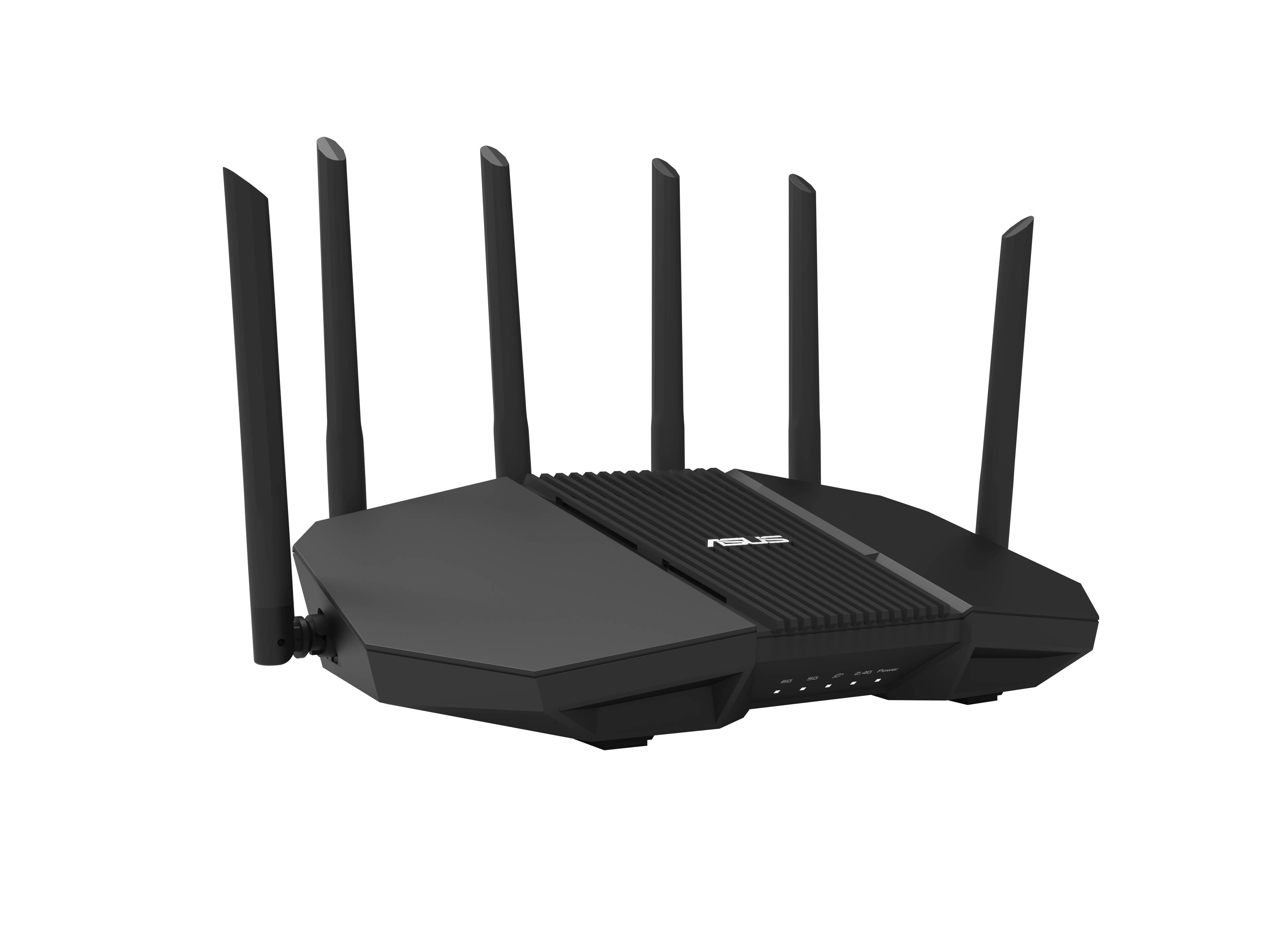 ASUS RT-BE90U BE9400 AiMesh draadloze router 2.5 Gigabit Ethernet Tri-band (2,4 GHz / 5 GHz / 6 GHz) Zwart