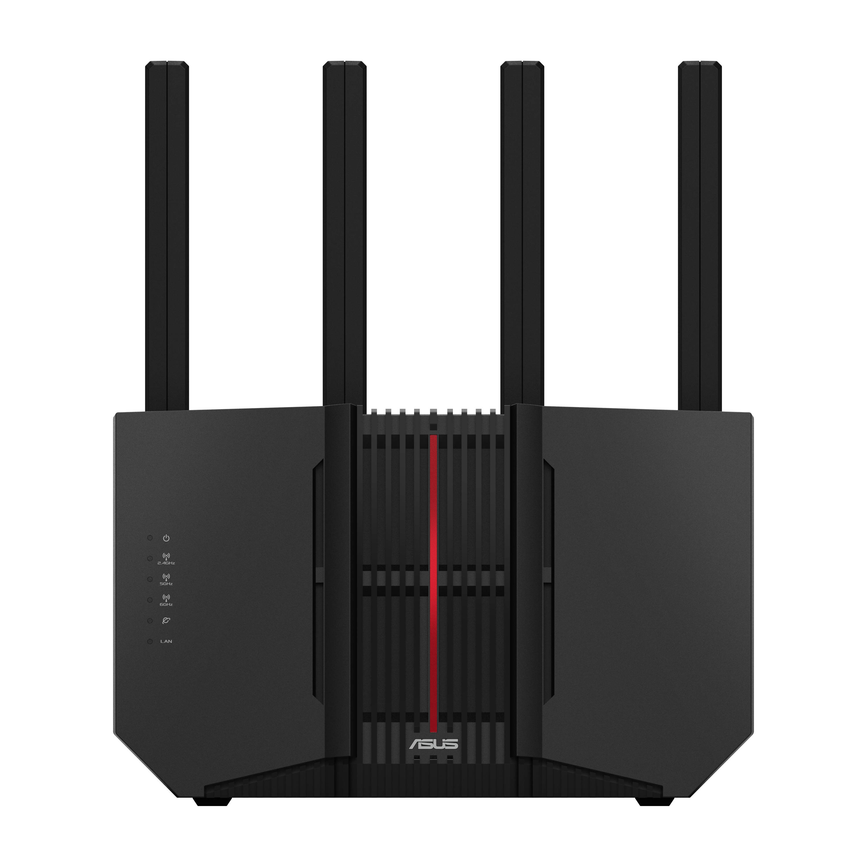 ASUS RT-BE92U draadloze router 10 Gigabit Ethernet Tri-band (2,4 GHz / 5 GHz / 6 GHz) Zwart