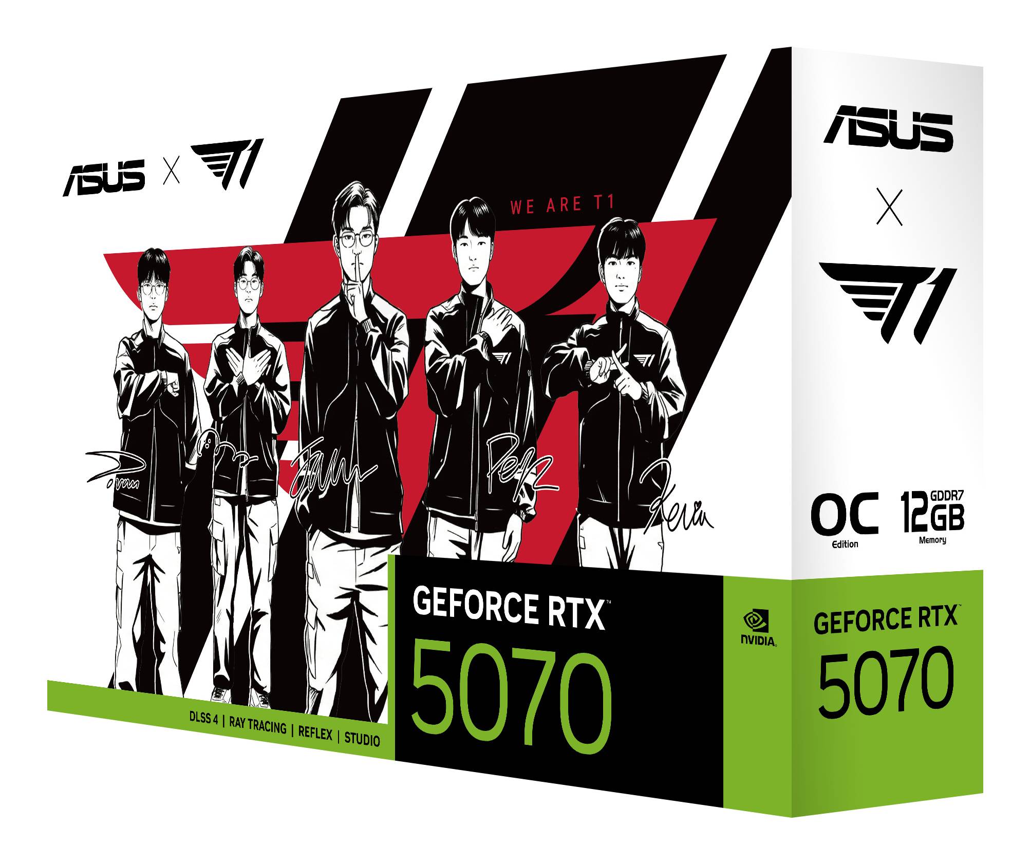 ASUS T1-RTX5070-O12G-GAMING NVIDIA GeForce RTX 5070 12 GB GDDR7