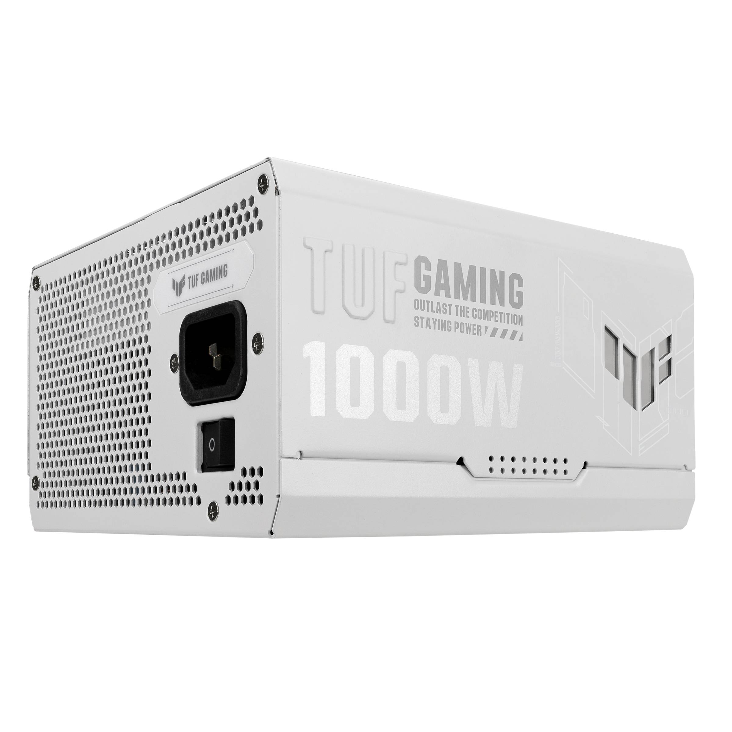 ASUS TUF Gaming 1000W Gold White Edition power supply unit 20+4 pin ATX ATX Wit