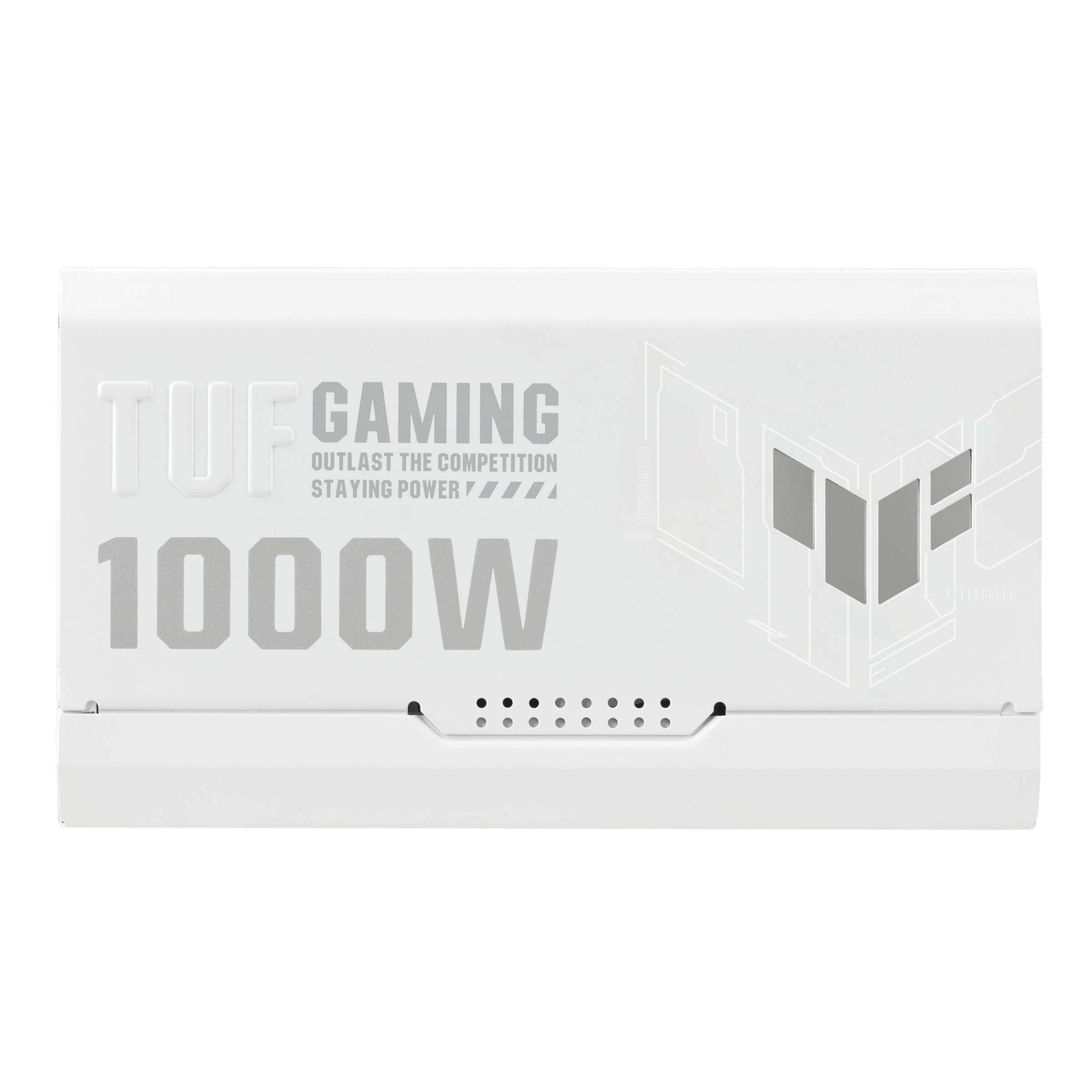 ASUS TUF Gaming 1000W Gold White Edition power supply unit 20+4 pin ATX ATX Wit