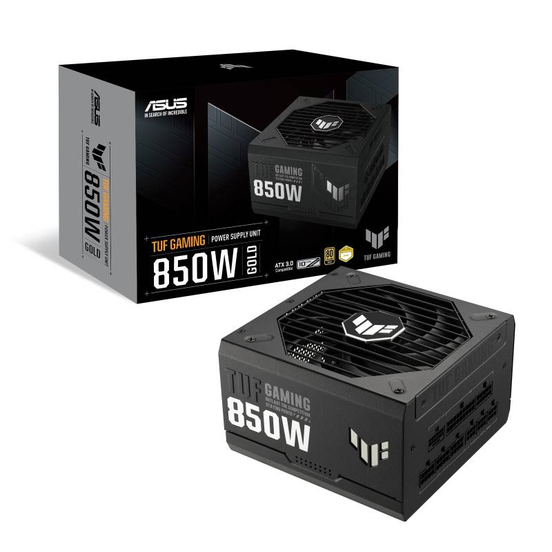 ASUS TUF Gaming 850W Gold power supply unit 24-pin ATX ATX Zwart