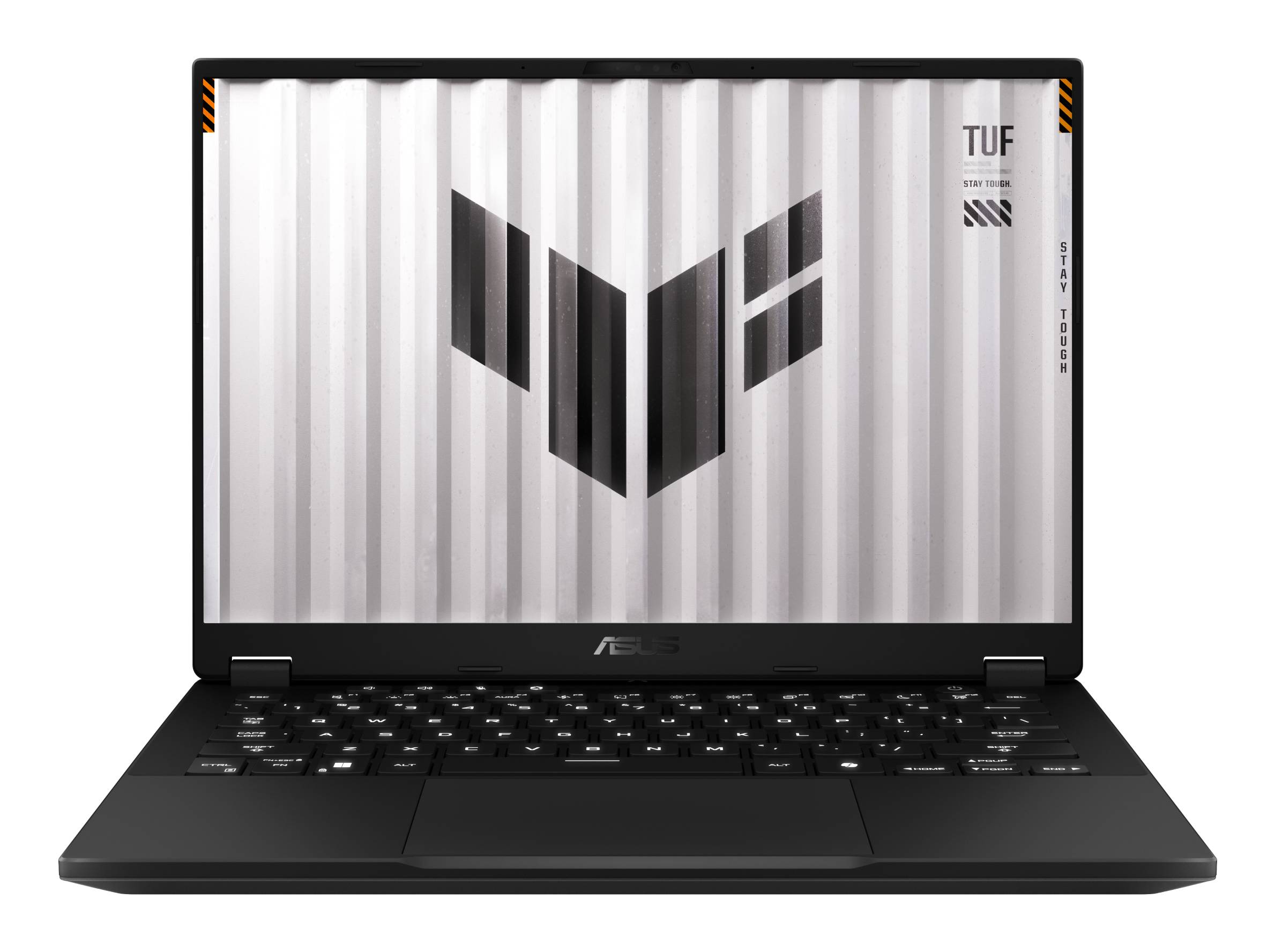 ASUS TUF Gaming A14 FA401KM-RG003W AMD Ryzen AI 7 350 Laptop 35,6 cm (14") 2.5K 16 GB LPDDR5x-SDRAM 1 TB SSD NVIDIA GeForce RTX 5060 Wi-Fi 6E (802.11ax) Windows 11 Home Nederlands Grijs