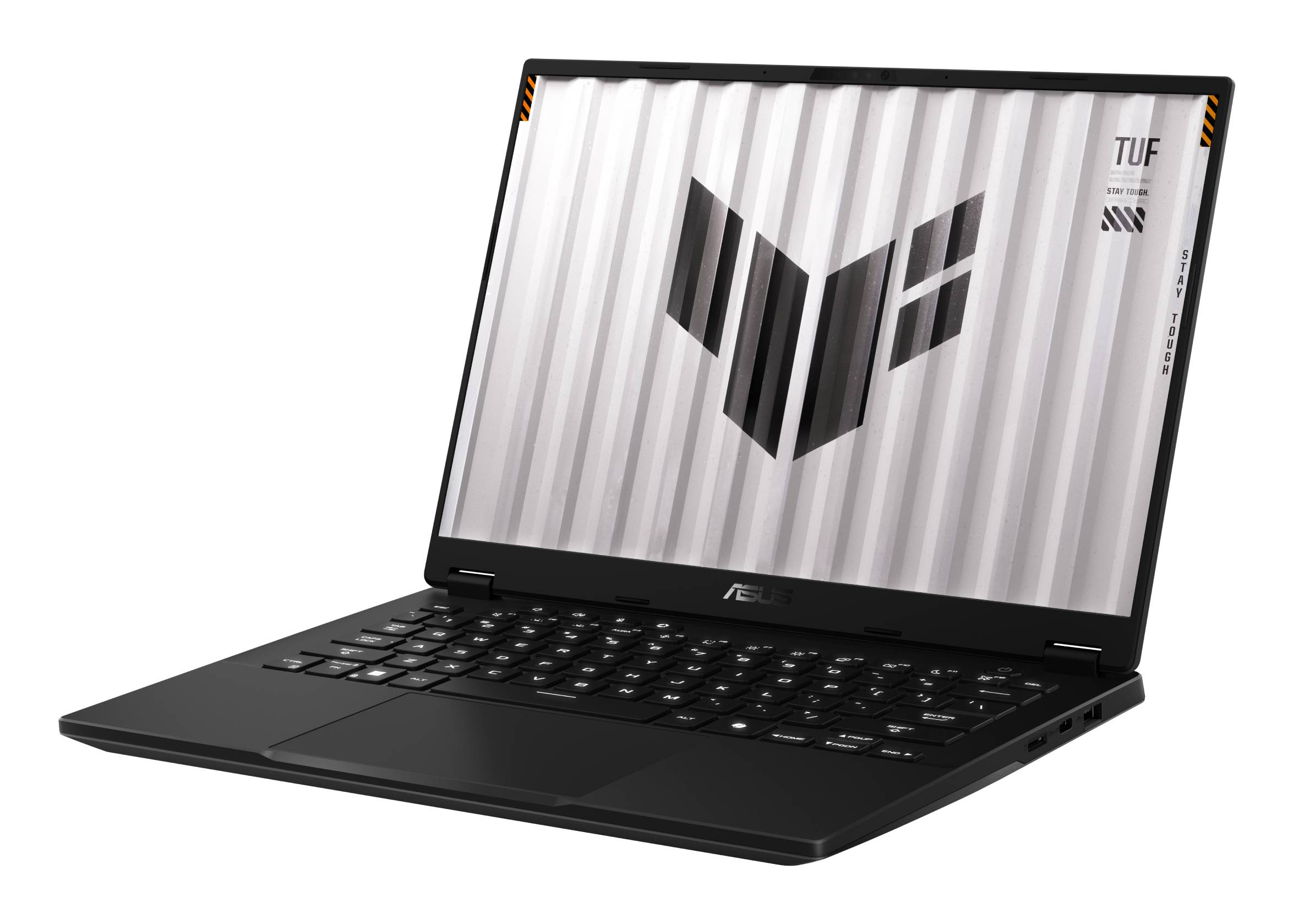 ASUS TUF Gaming A14 FA401KM-RG003W AMD Ryzen AI 7 350 Laptop 35,6 cm (14") 2.5K 16 GB LPDDR5x-SDRAM 1 TB SSD NVIDIA GeForce RTX 5060 Wi-Fi 6E (802.11ax) Windows 11 Home Nederlands Grijs